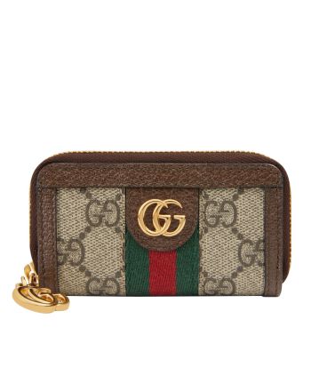 Gucci Ophidia GG key case 523157 Dark Coffee